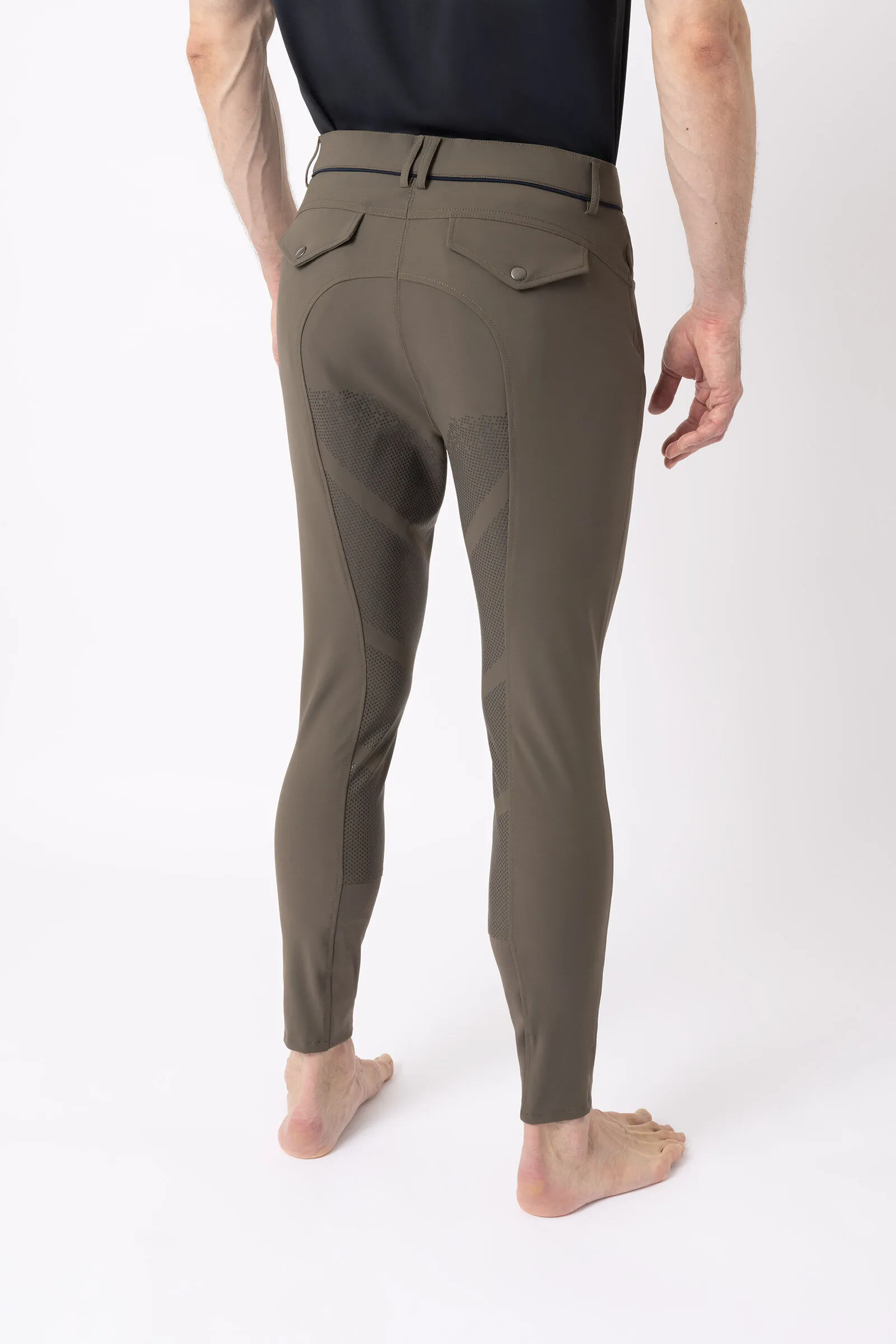 B Vertigo Pantalon d'équitation à fond intégral Damien pour homme