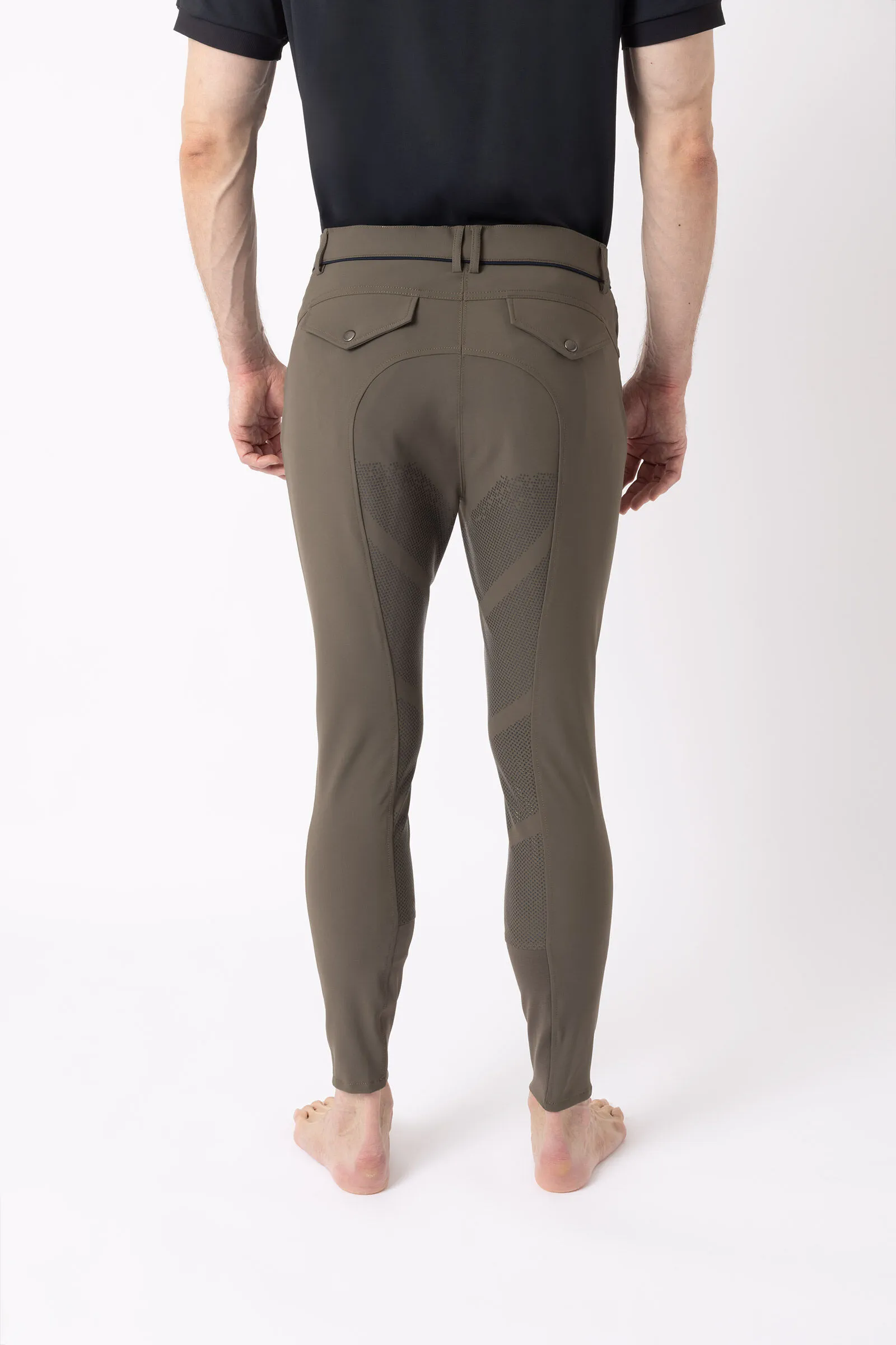 B Vertigo Pantalon d'équitation à fond intégral Damien pour homme