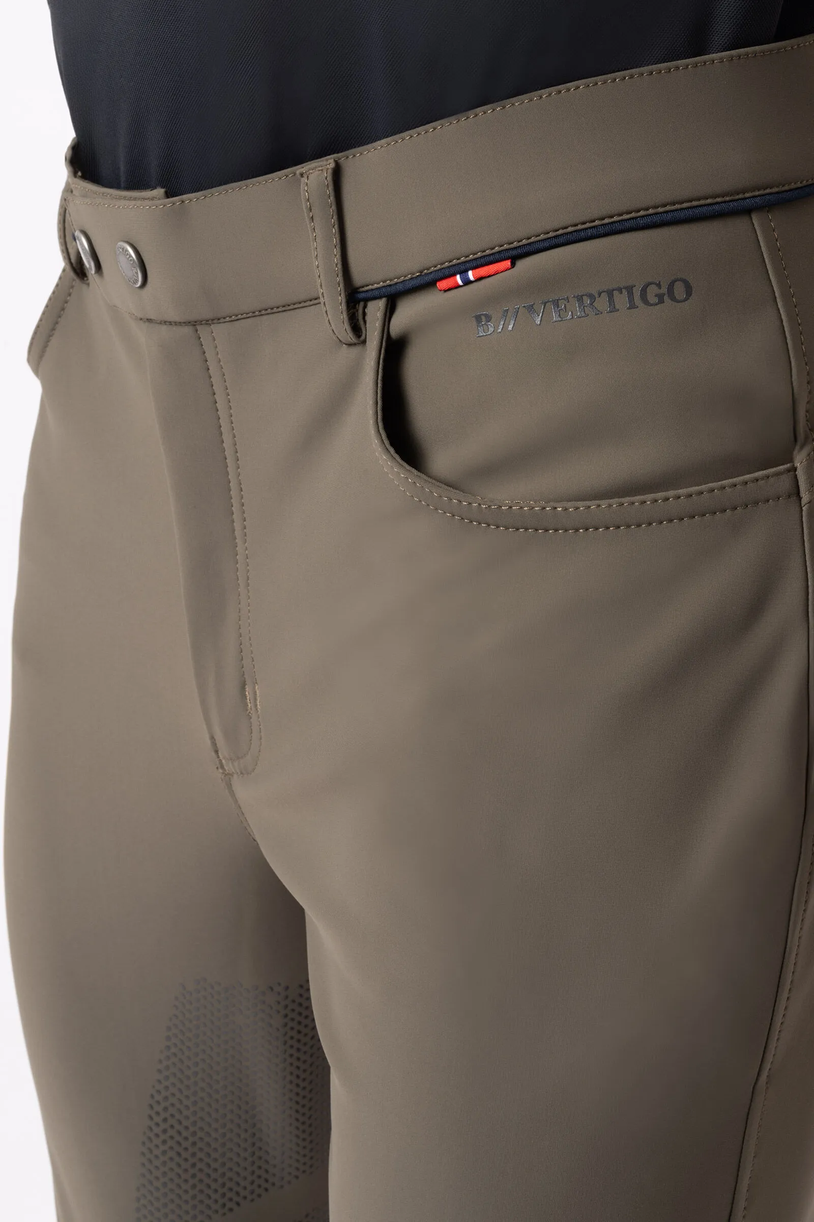 B Vertigo Pantalon d'équitation à fond intégral Damien pour homme