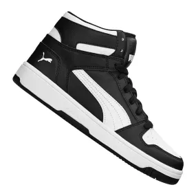 Baskets Puma Rebound LayUp Jr 370486 01 le noir