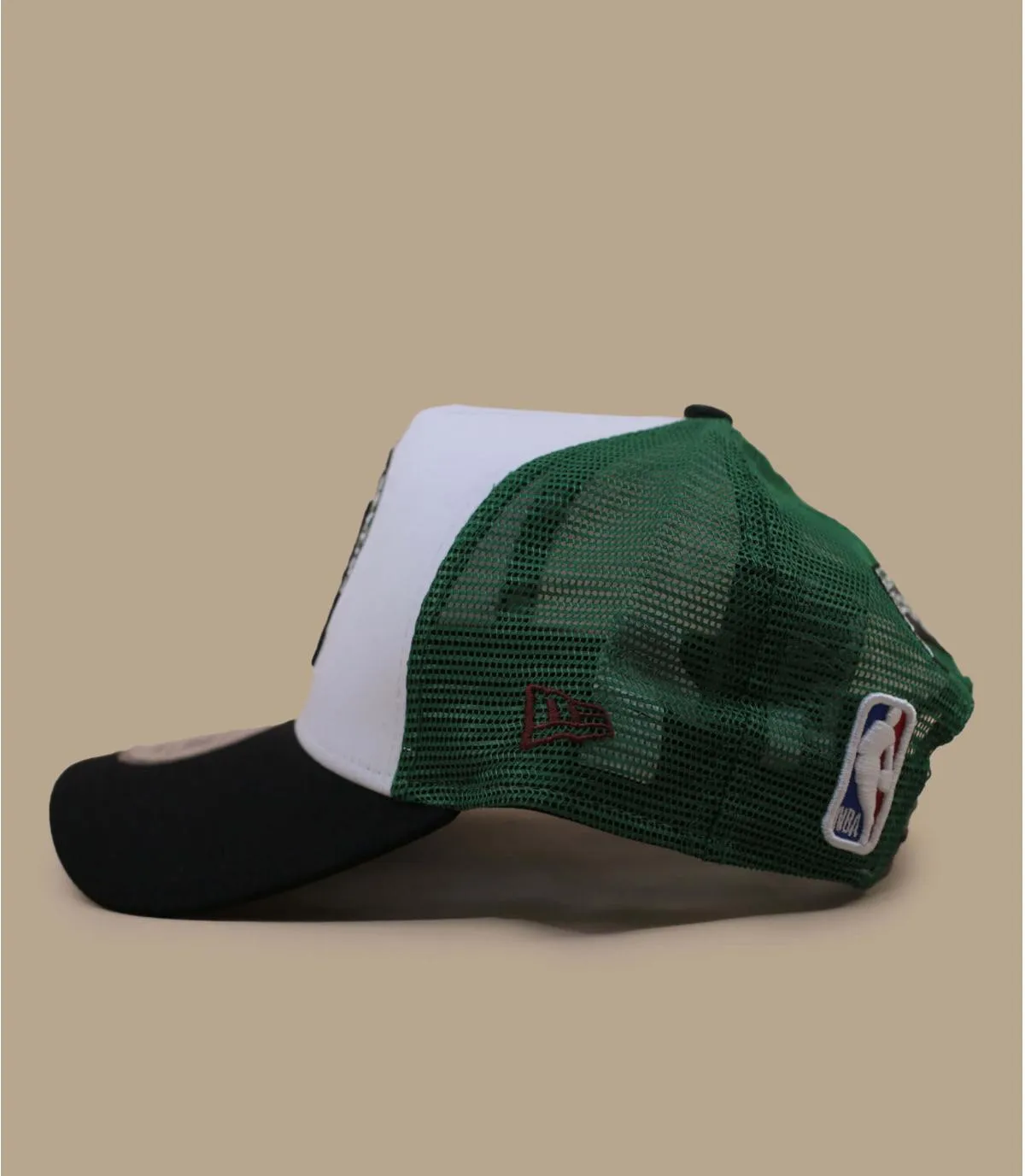 Casquette trucker Celtics verte blanche - Casquette NBA Trucker Celtics New Era : Headict