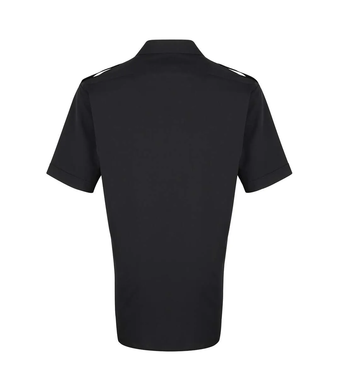 Chemise de pilote à manches courtes homme noir Premier