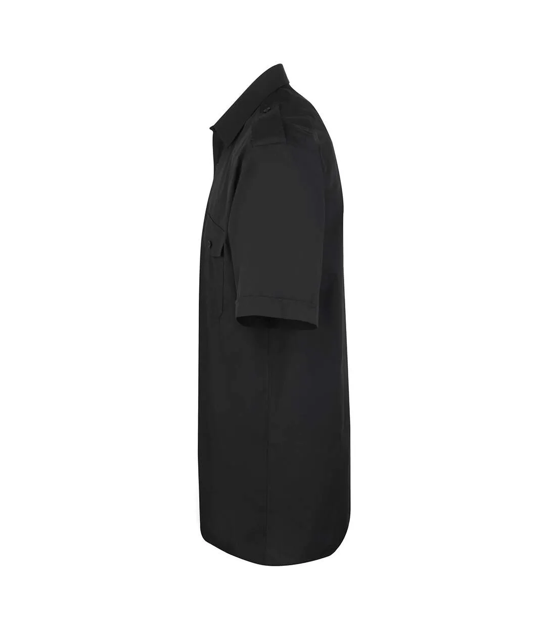 Chemise de pilote à manches courtes homme noir Premier