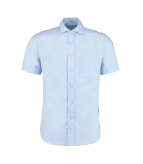 Chemise premium corporate homme bleu clair Kustom Kit