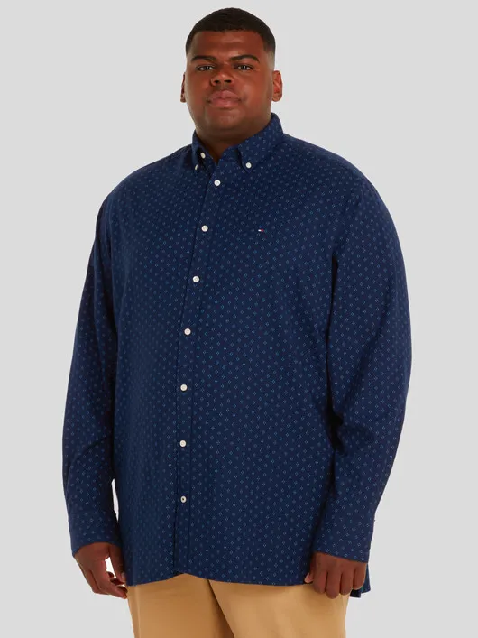 Chemise Twill Tommy Hilfiger Grande Taille  homme grande taille - Capelstore