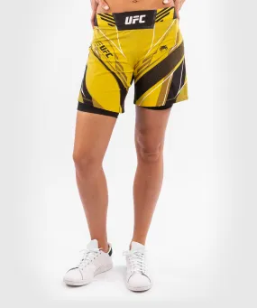 Fightshort Femme UFC Venum Authentic Fight Night - Coupe Longue - Jaune