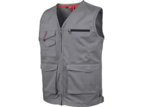 Gilet de travail sans manches Stretch X Würth MODYF gris