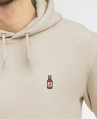 Hoodie femme Picto Sauce Piquante brodé