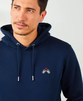 Hoodie homme Amour anisé (brodé)