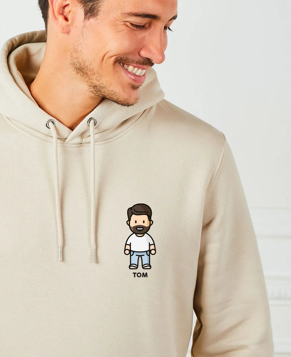 Hoodie homme Figurine adulte personnalisé