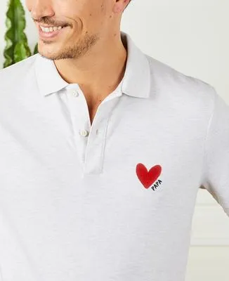 Hoodie homme Gros coeur papa (brodé)