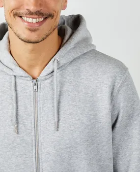 Hoodie zippé homme Le meilleur Papa personnalisé