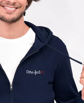 Hoodie zippé homme Père-fect (brodé)