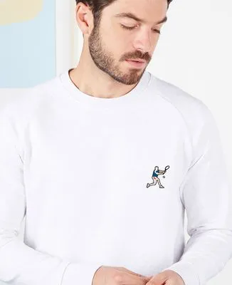 Hoodie zippé homme Tennisman (brodé)