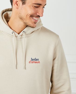 Hoodie zippé homme Tonton d'amour