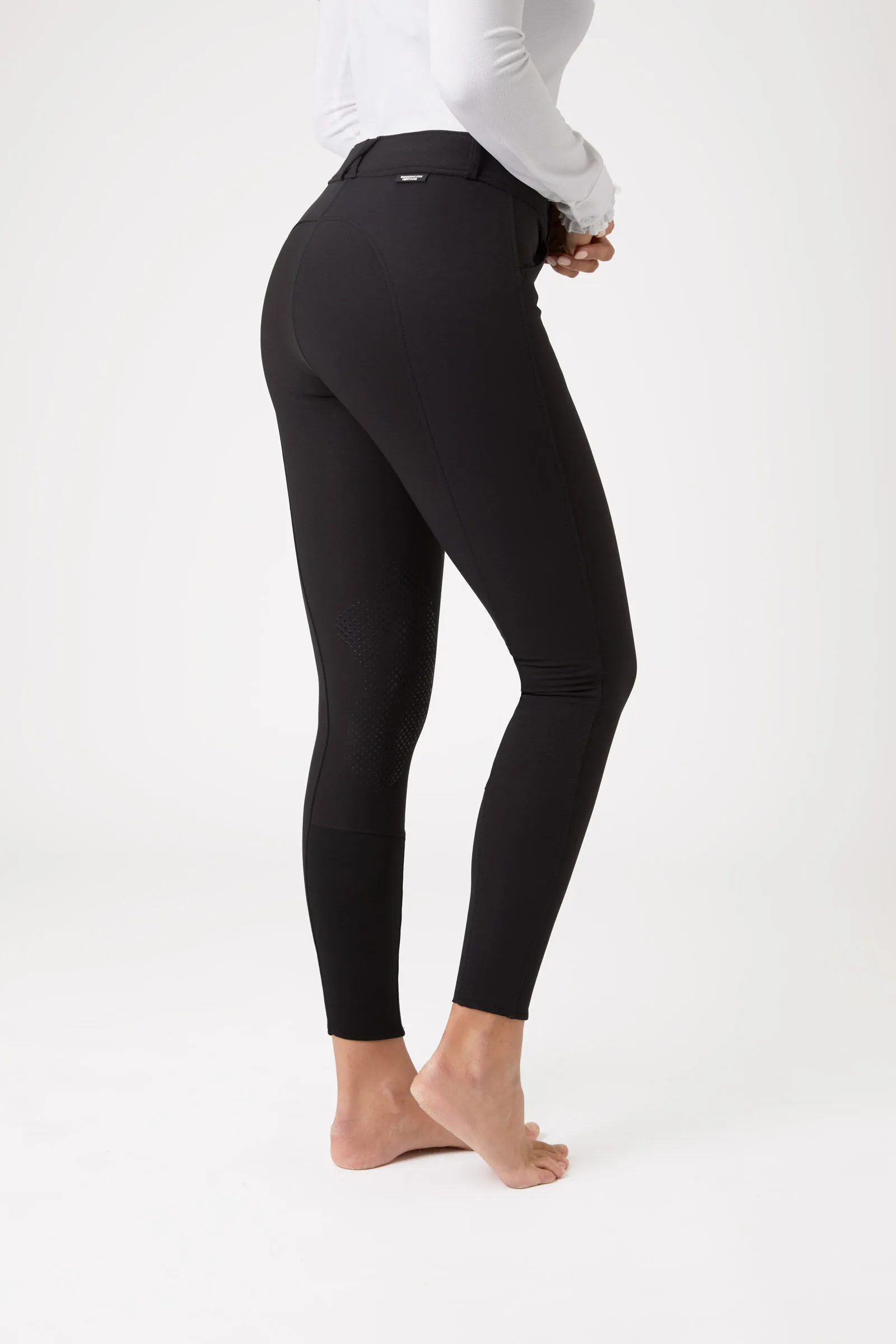 Horze Pantalon d'équitation à basanes silicone Grand Prix, femme