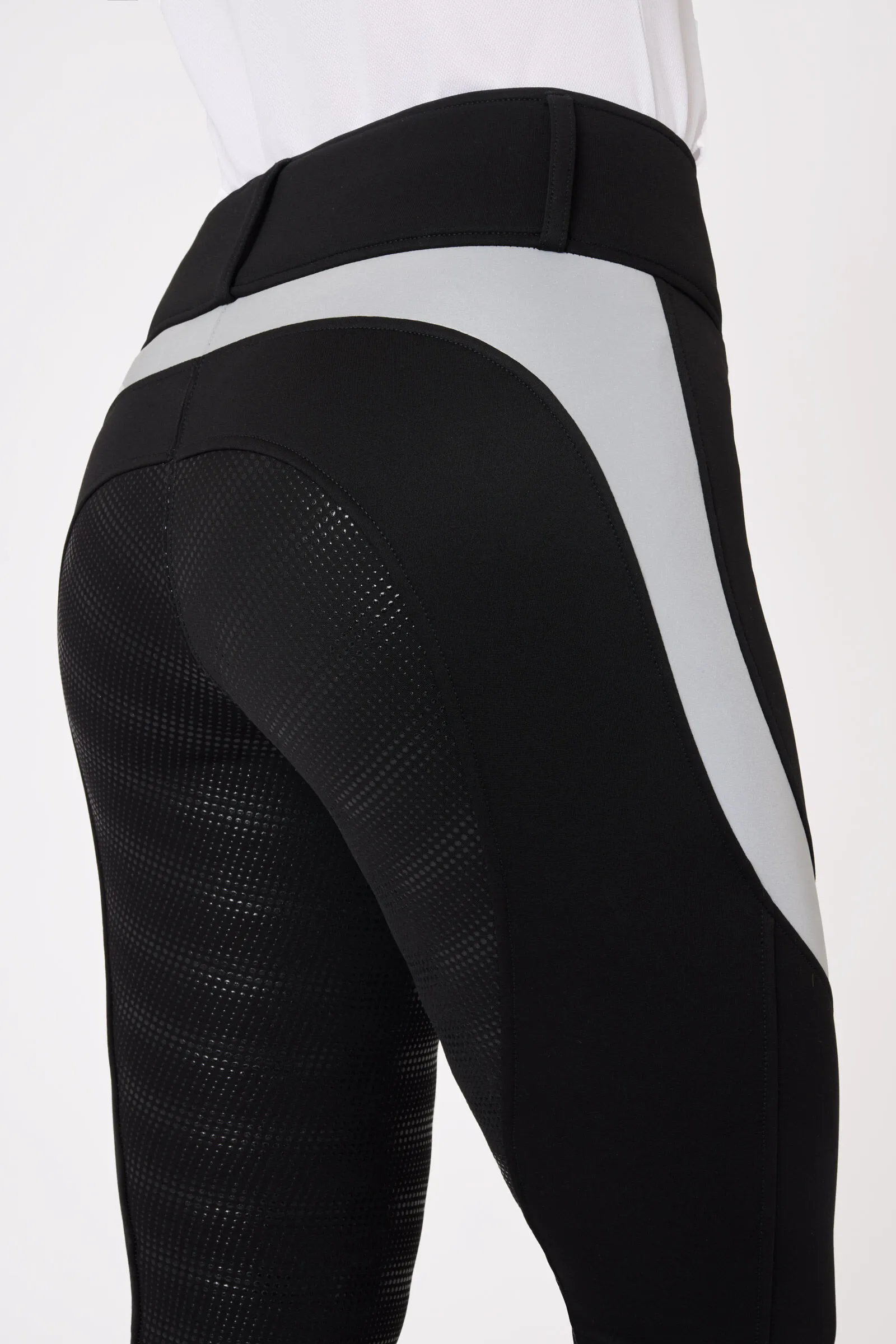 Horze Pantalon d'équitation réfléchissant , femme