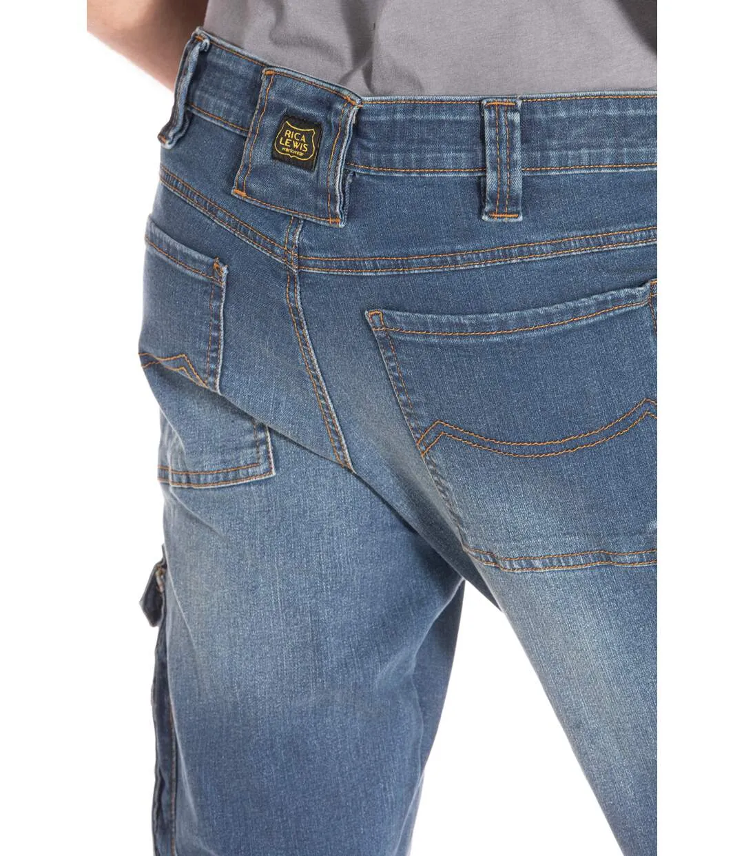 Jeans de travail stretch avec emplacement genouillères JOBPRO 'Rica Lewis'