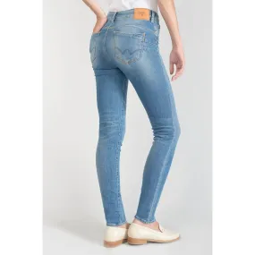 Jeans push-up slim taille haute PULP, longueur 34 bleu en coton Hope | 3 Suisses