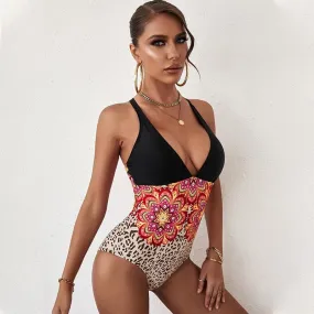 Maillot de bain 1 pièce bohème