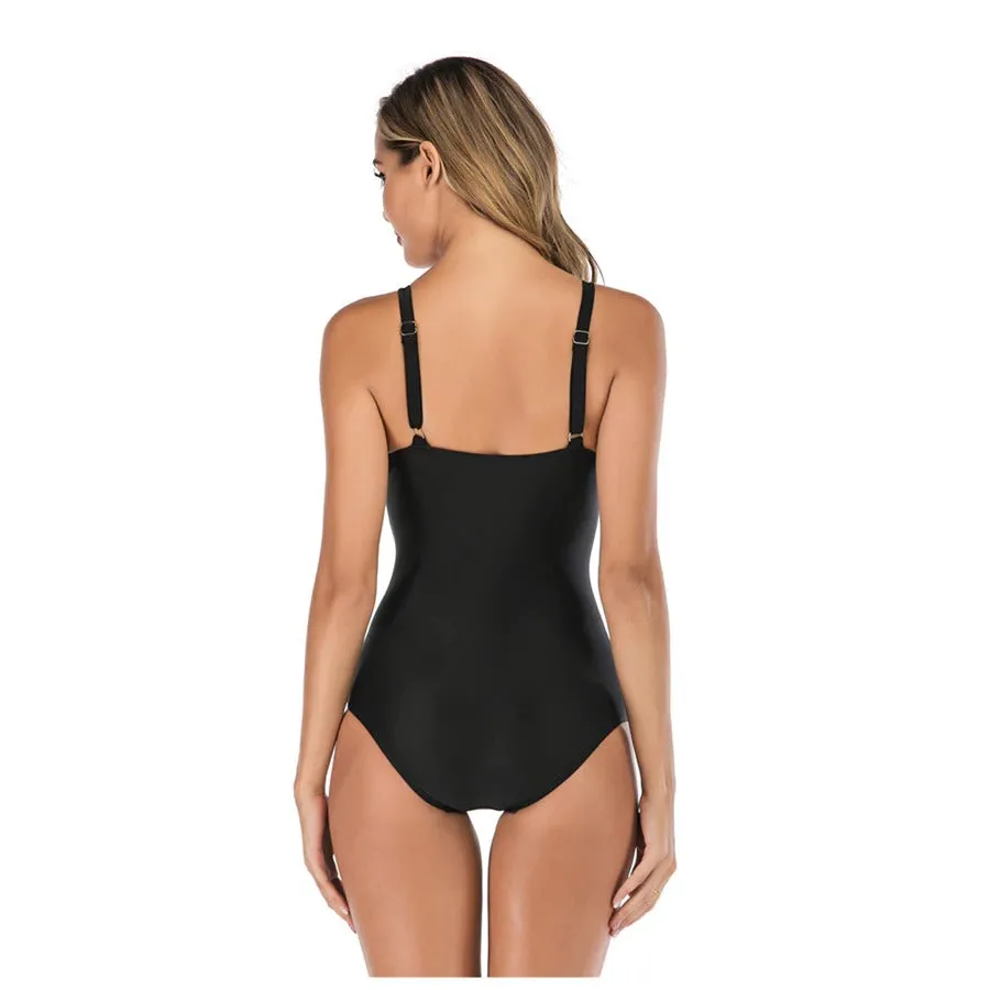 Maillot De Bain Une Pièce Style Rétro Chic