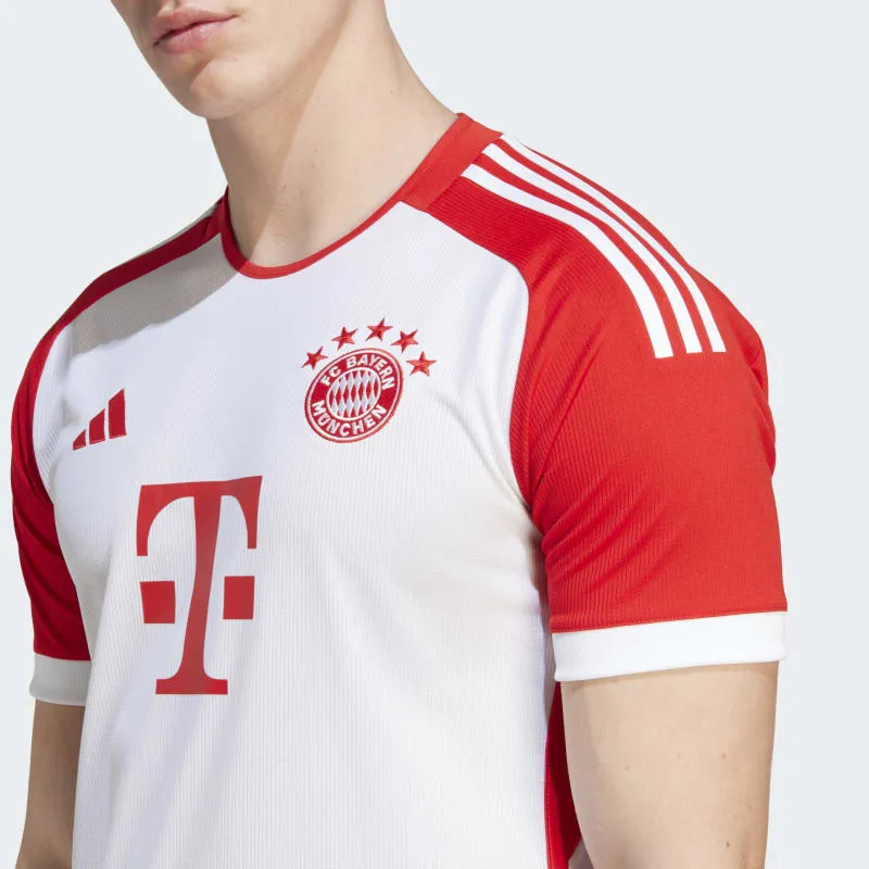 Maillot domicilie FC Bayern 23/24 adidas - Blanc/Rouge - IJ7442