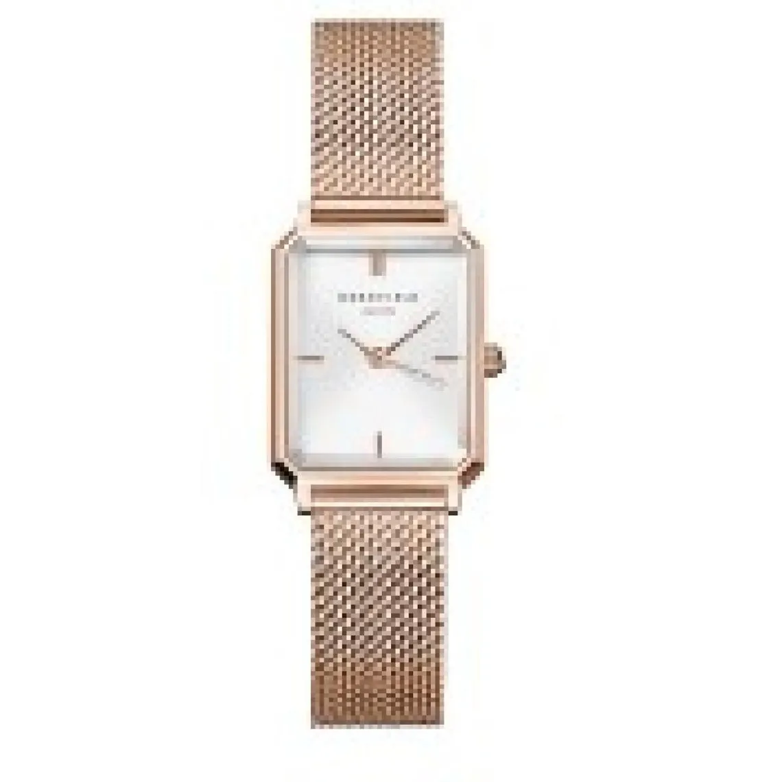 Montre pour femme Octagon Xs OWRMR-O59 avec bracelet en acier doré rose | 3 Suisses