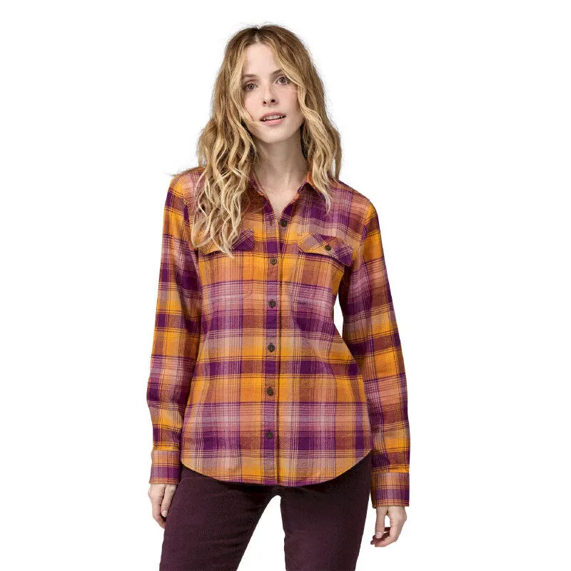 Patagonia L/S Organic Cotton MW Fjord Flannel Shirt - Chemise femme | Hardloop