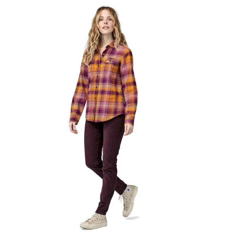 Patagonia L/S Organic Cotton MW Fjord Flannel Shirt - Chemise femme | Hardloop