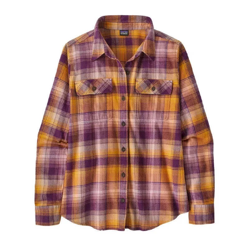 Patagonia L/S Organic Cotton MW Fjord Flannel Shirt - Chemise femme | Hardloop