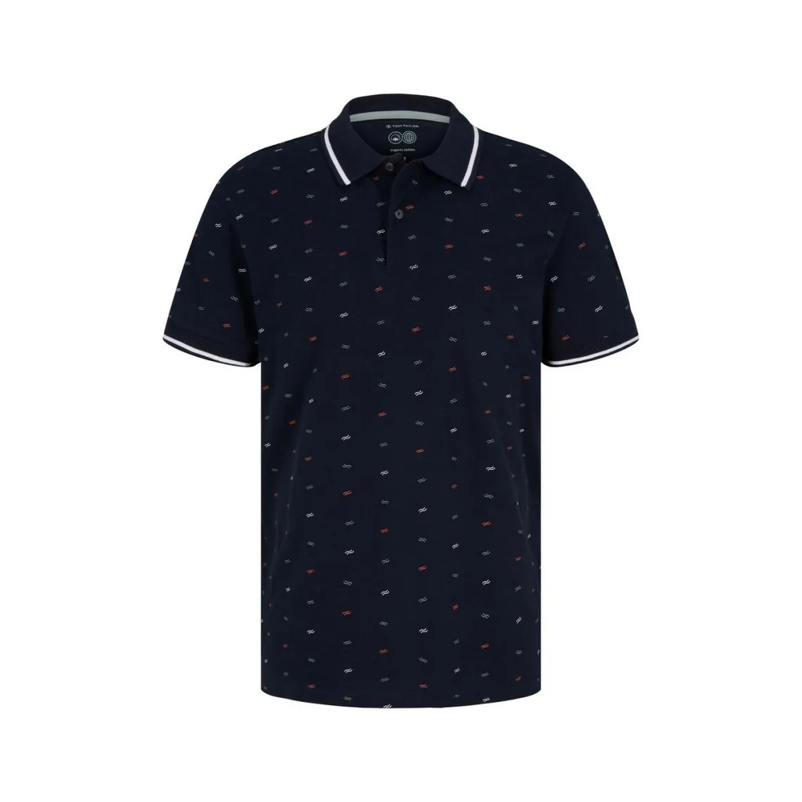 Polo homme bleu marine en coton Tom Tailor - T-shirt / Polo Homme sur MenCorner