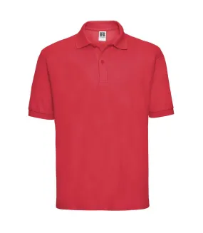 Polo homme rouge vif Russell