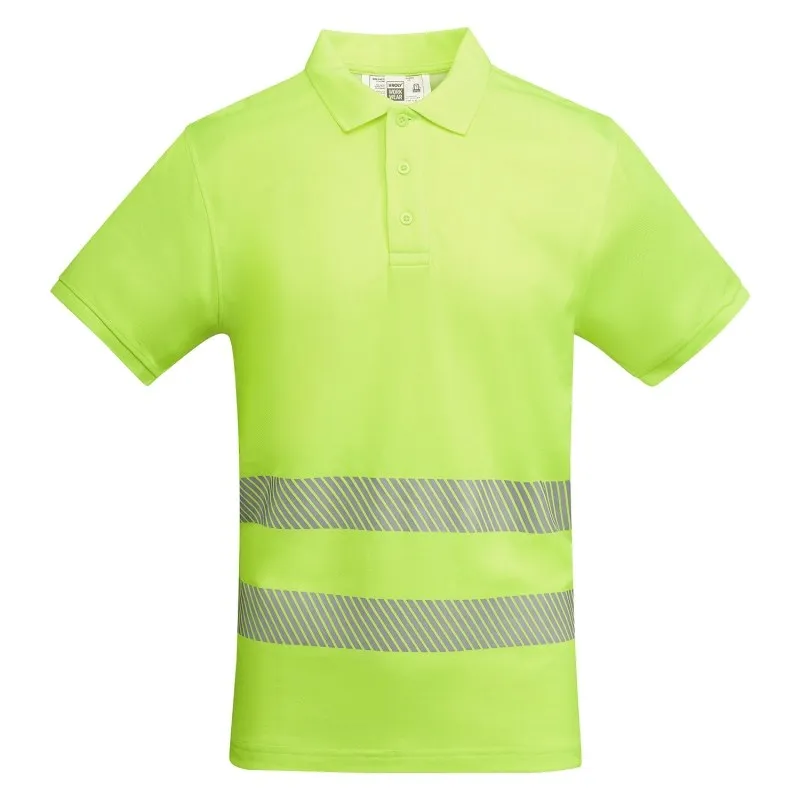 Roly R9318 - ATRIO Polo Technique à Haute Visibilité Manches Courtes