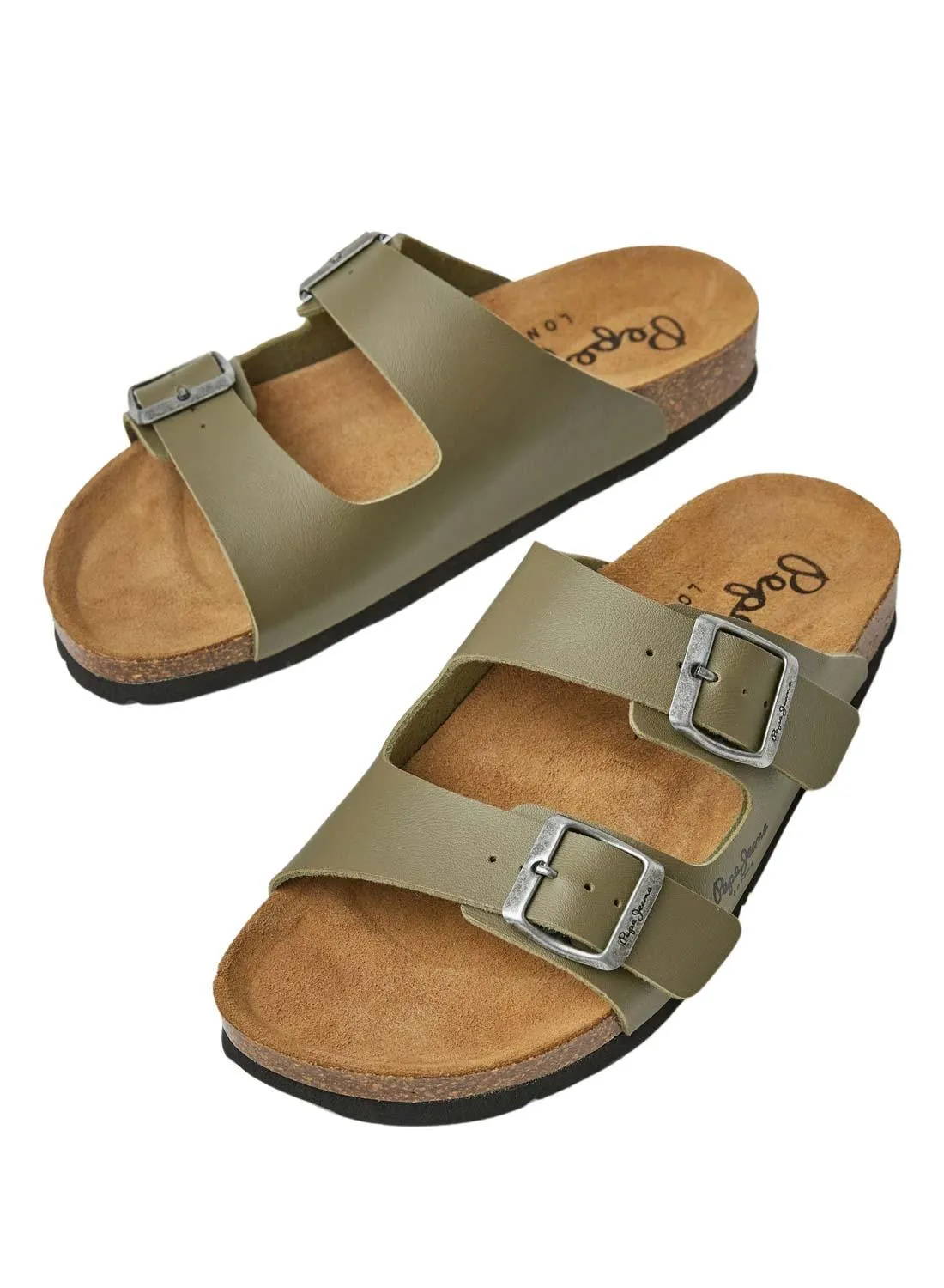 Sandales Pepe Jeans Oban Classic Vert pour Femme