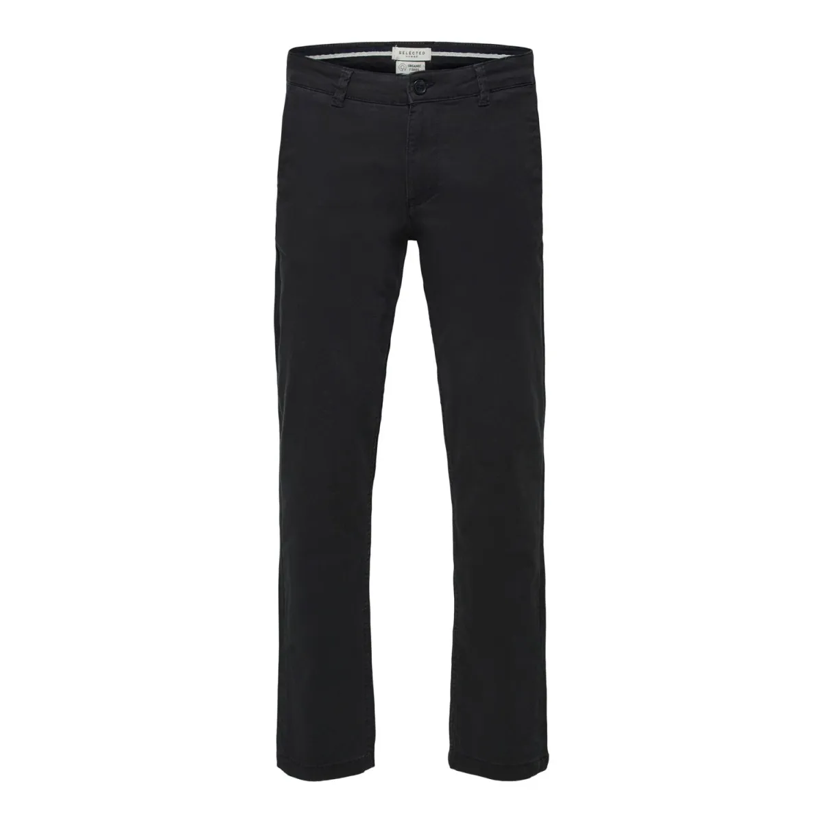 Selected homme - Pantalon chino noir droit