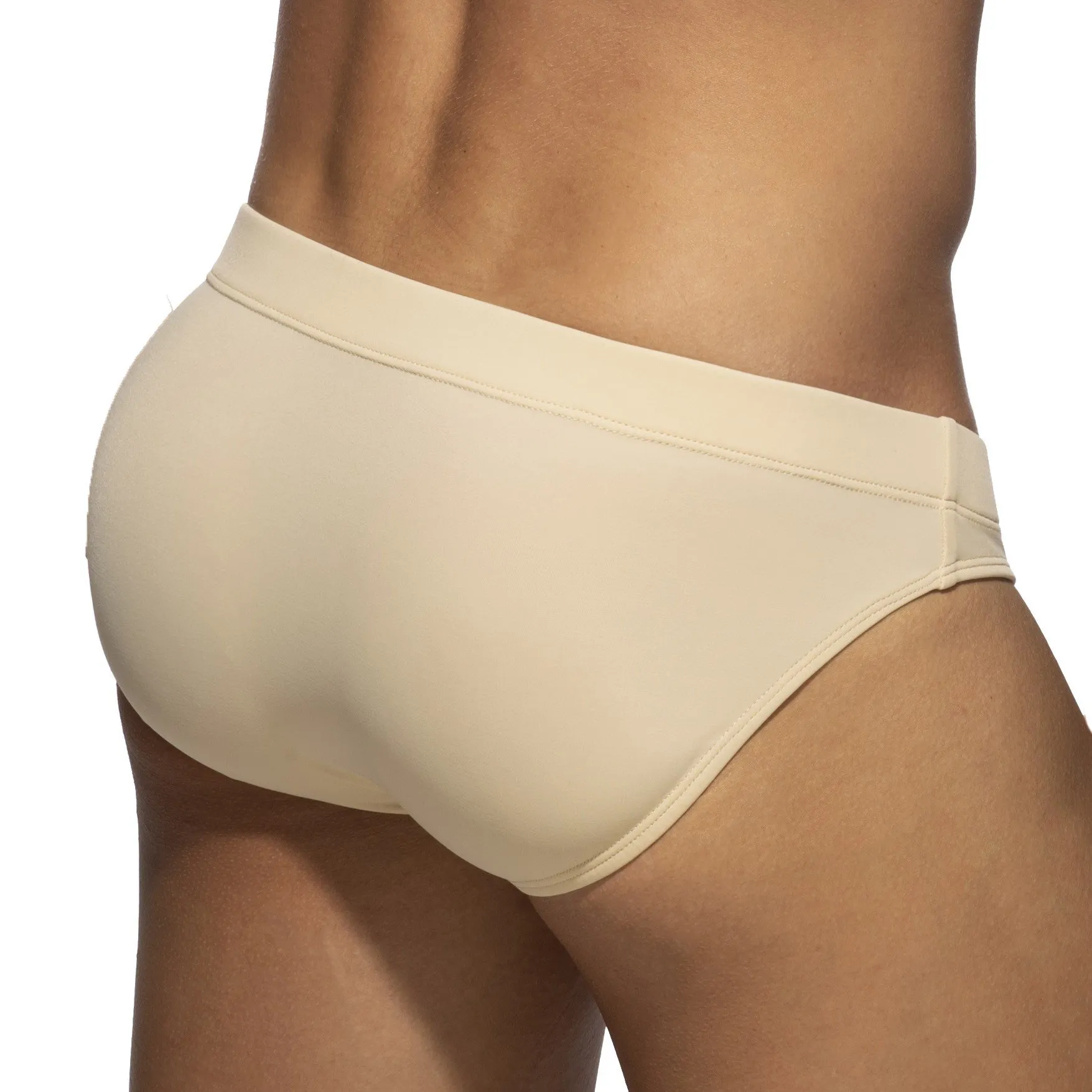 Slip de bain Molded - beige - ADDICTED : vente slip de bain homme A...