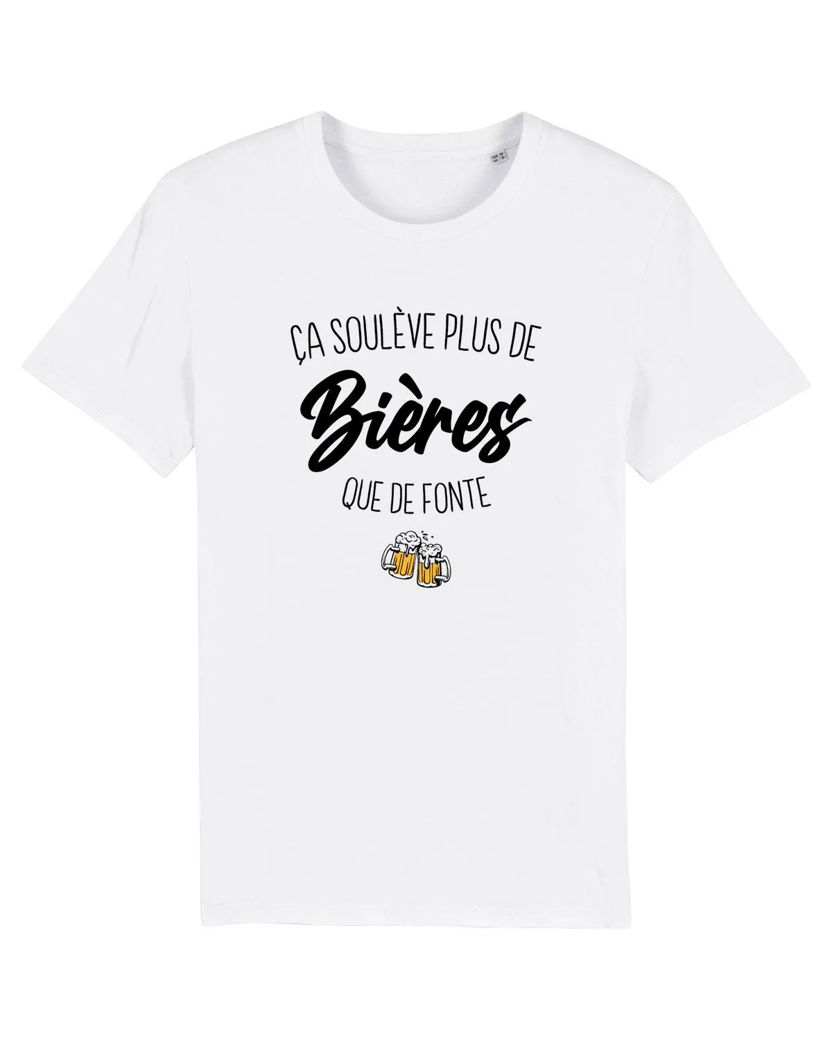 Tee-shirt | Ça soulève plus de bières que de fonte