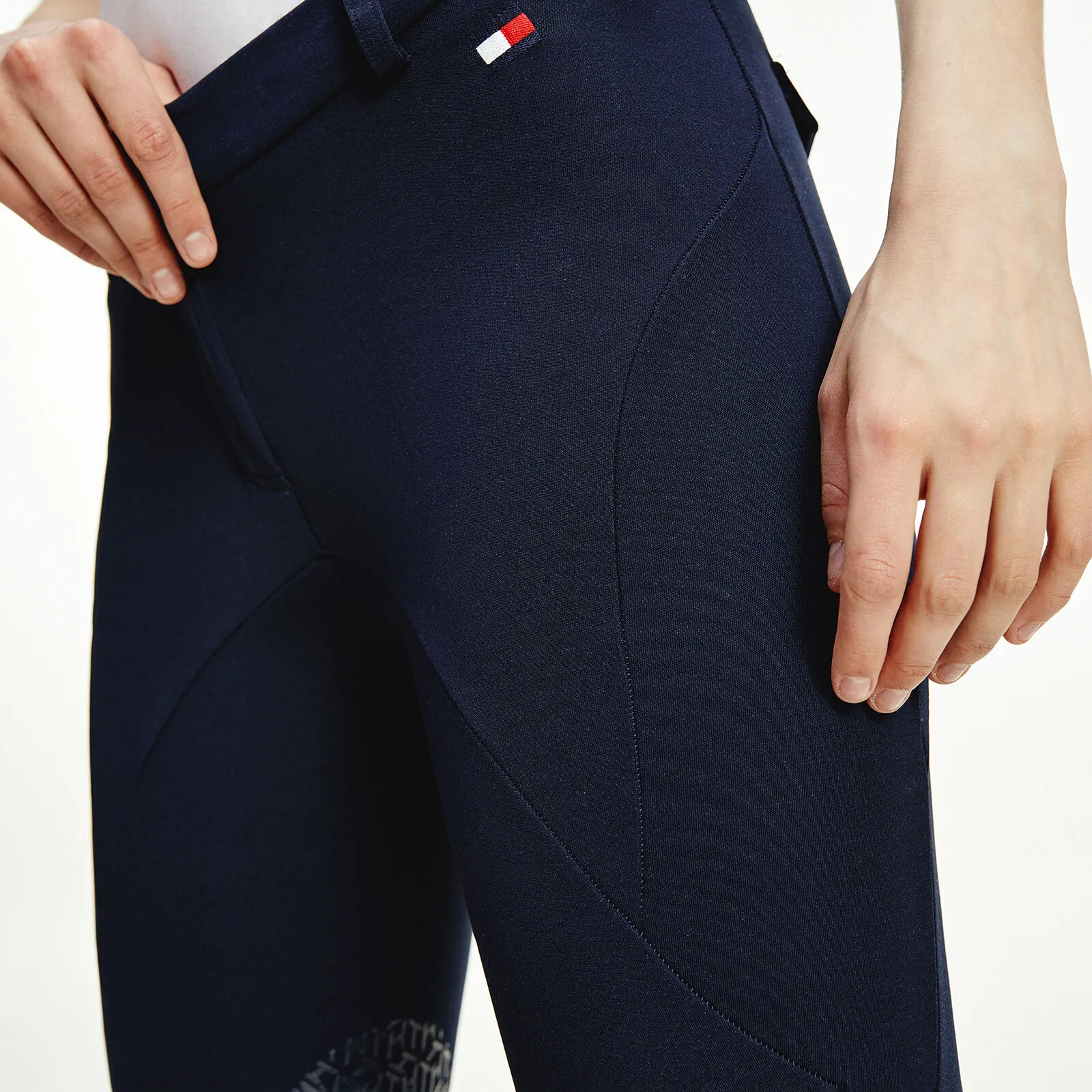 Tommy Hilfiger Equestrian Pantalon d'équitation concours kneegrip Performance femmes