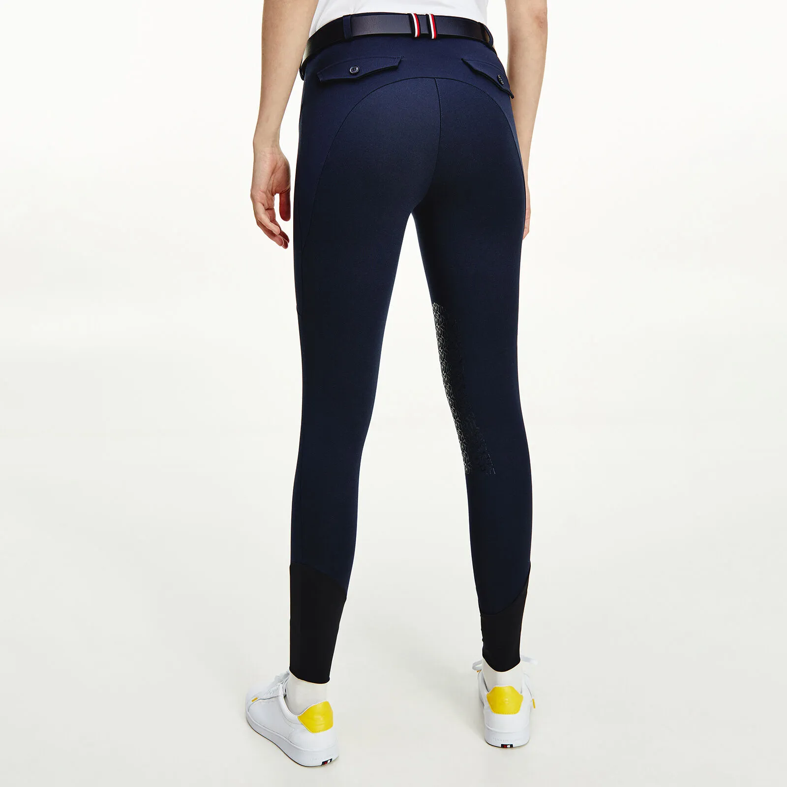 Tommy Hilfiger Equestrian Pantalon d'équitation concours kneegrip Performance femmes